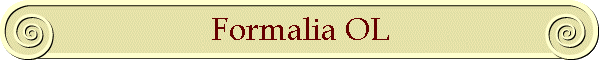 Formalia OL